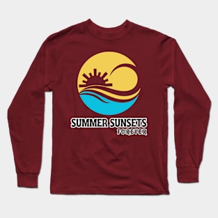 Summer Sunsets Forever Long Sleeve T-Shirt